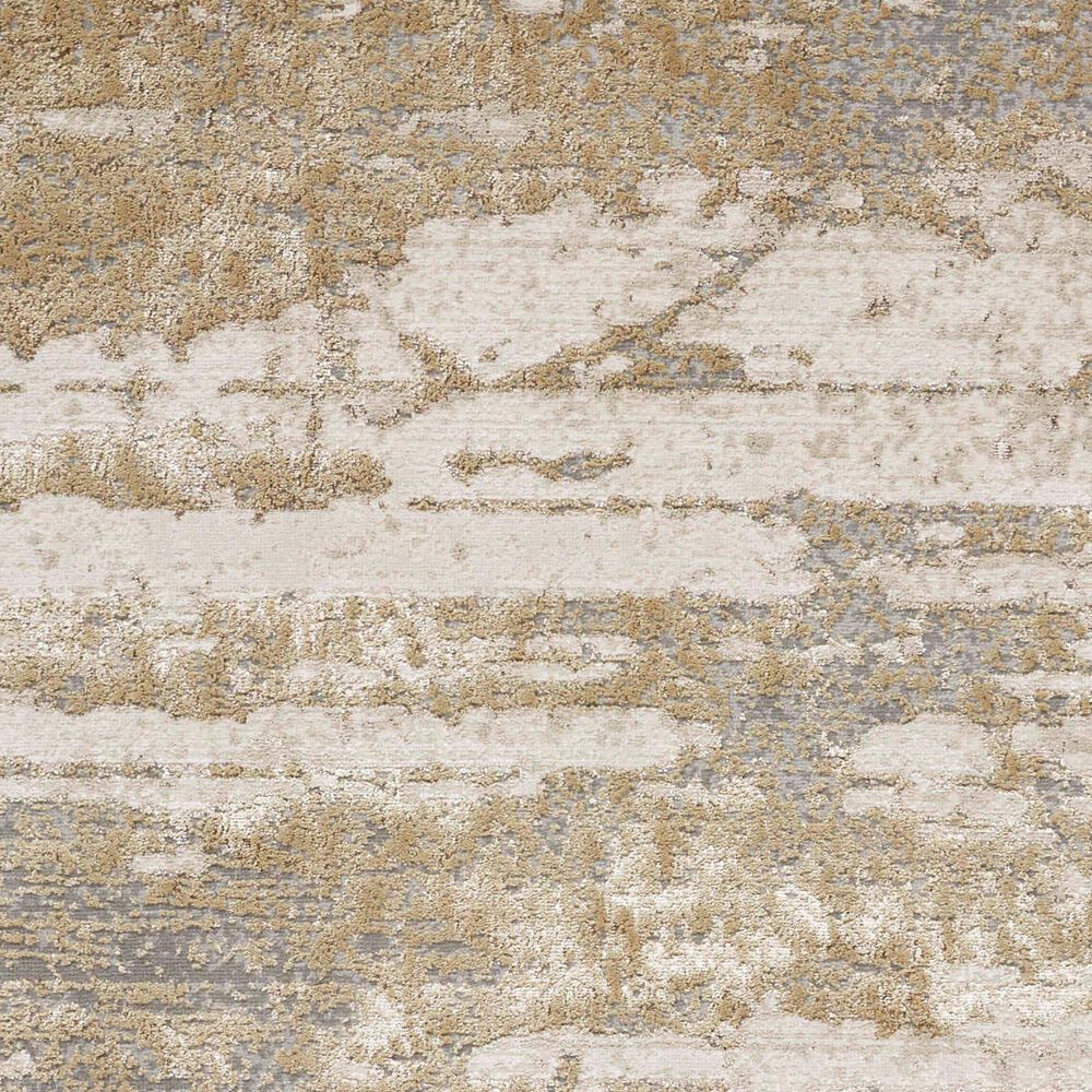 Feizy Aura 3567F 10&#39; x 13&#39;2&quot; Beige and Gold Area Rug, , large