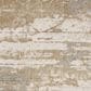 Feizy Aura 3567F 10" x 13"2" Beige and Gold Area Rug, , large