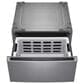 LG Front Load Washer and Gas Dryer with Pedestal in Stainless Still, , large
