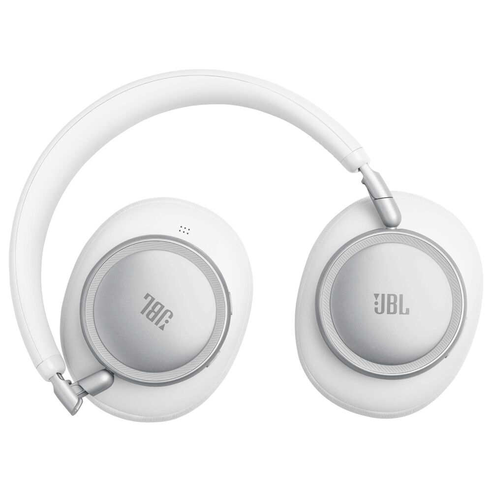 JBL Live Series Wireless Noise-Canceling Over-Ear Headphones in White, , large