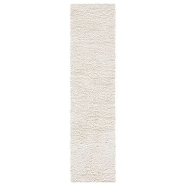 Safavieh Venus Shag 2"2" x 12" Ivory Runner, , large