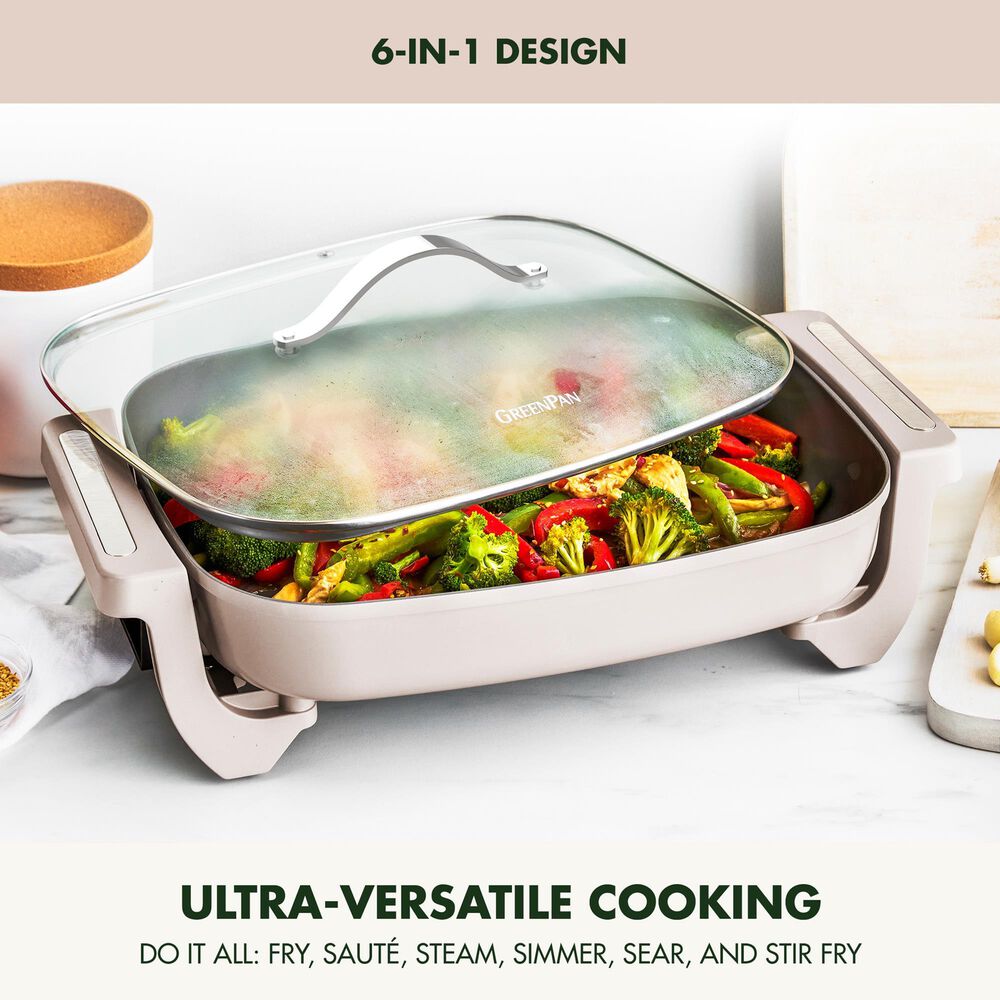 Green Pan 20" Advanced Skillet in Clay, , large
