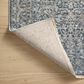 Angela Rose Blake 6"7" x 9"10" Denim and Taupe Area Rug, , large