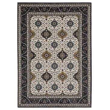 Oriental Weavers Vivian VI04D 3"10" x 5"5" Ivory Area Rug, , large