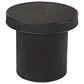 Splendor Living Uxbridge Bamboo Accent Side Table in Black, , large