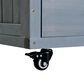 HOMLUX 41.9" Outdoor Extendable Kitchen Island in Gray, , large