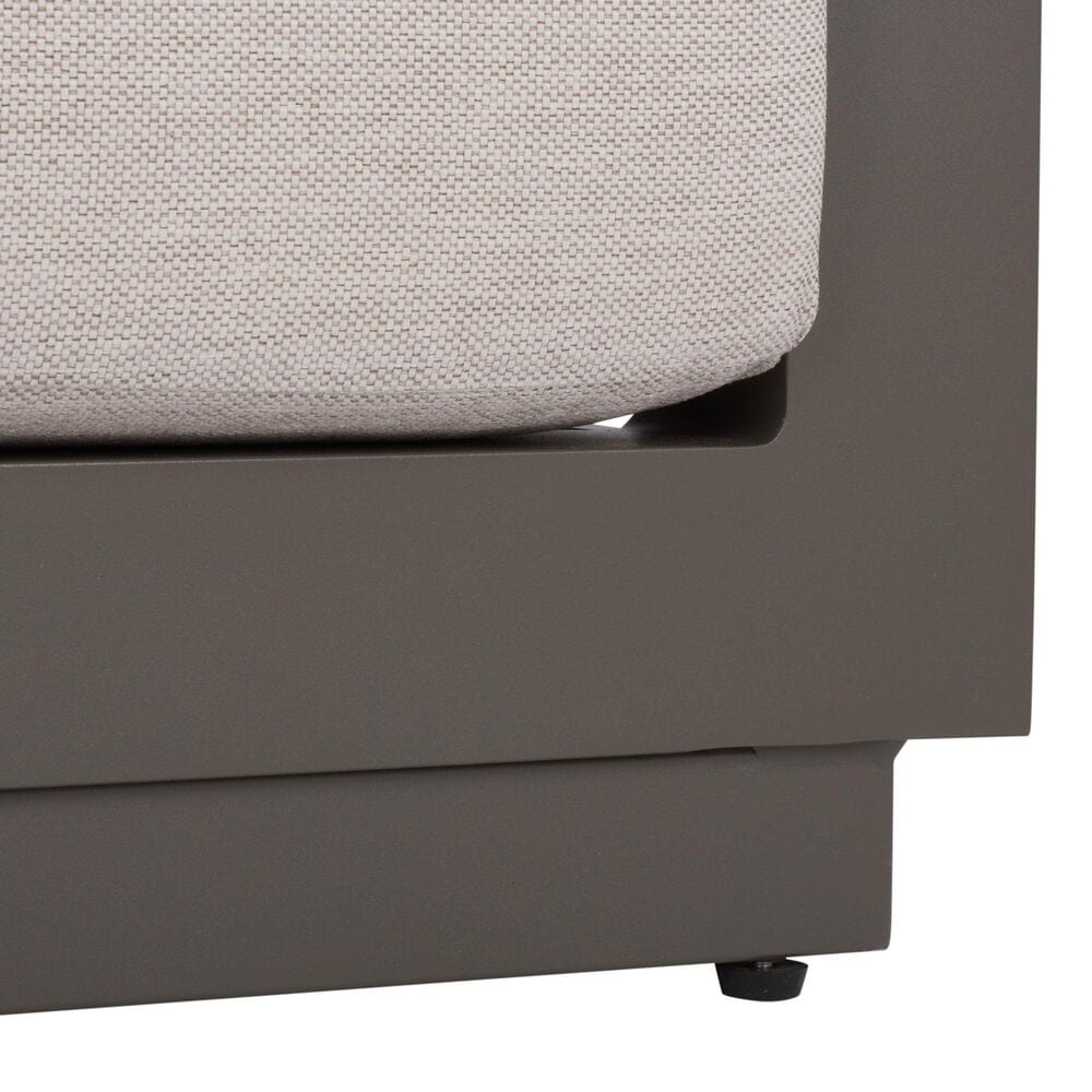Safavieh Donaldo Outdoor Sofa in Dark Grey, , large