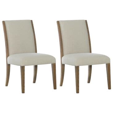 Hooker Furniture Chapman Upholstered Side Chair in Beige (Set of 2), , large