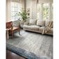 Loloi II Austen AUS-02 6"7" x 9"2" Pebble and Blue Area Rug, , large