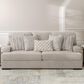 Ashley High Profile Stationary Sofa in Taupe, , large