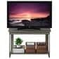 HOMLUX 35.2" TV Stand with 1-Shelf in French Oak, , large