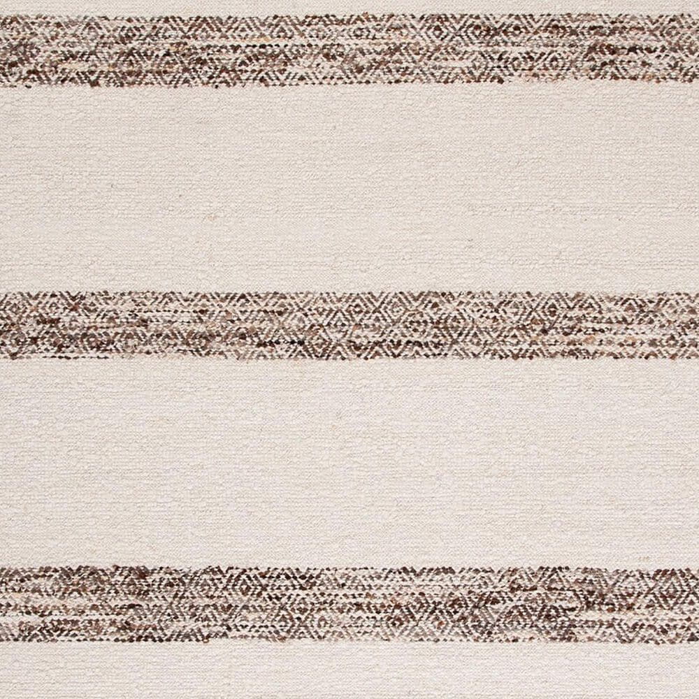 Safavieh Natura NAT321A NAT321A 2&#39;3&quot; x 8&#39; Ivory and Brown Runner, , large