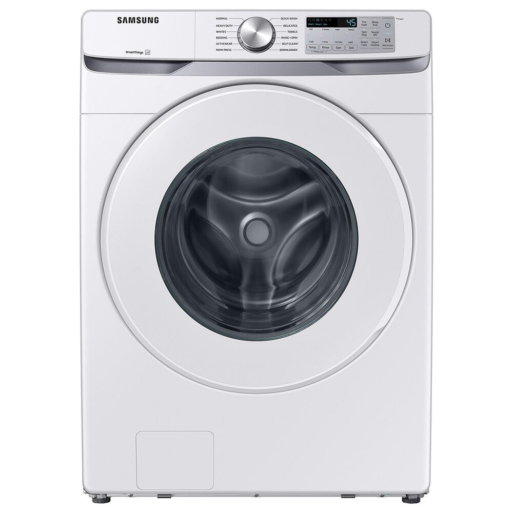 Samsung 5.1 Cu. Ft. Front Load Washer with Vibration Reduction Technology in White, , large