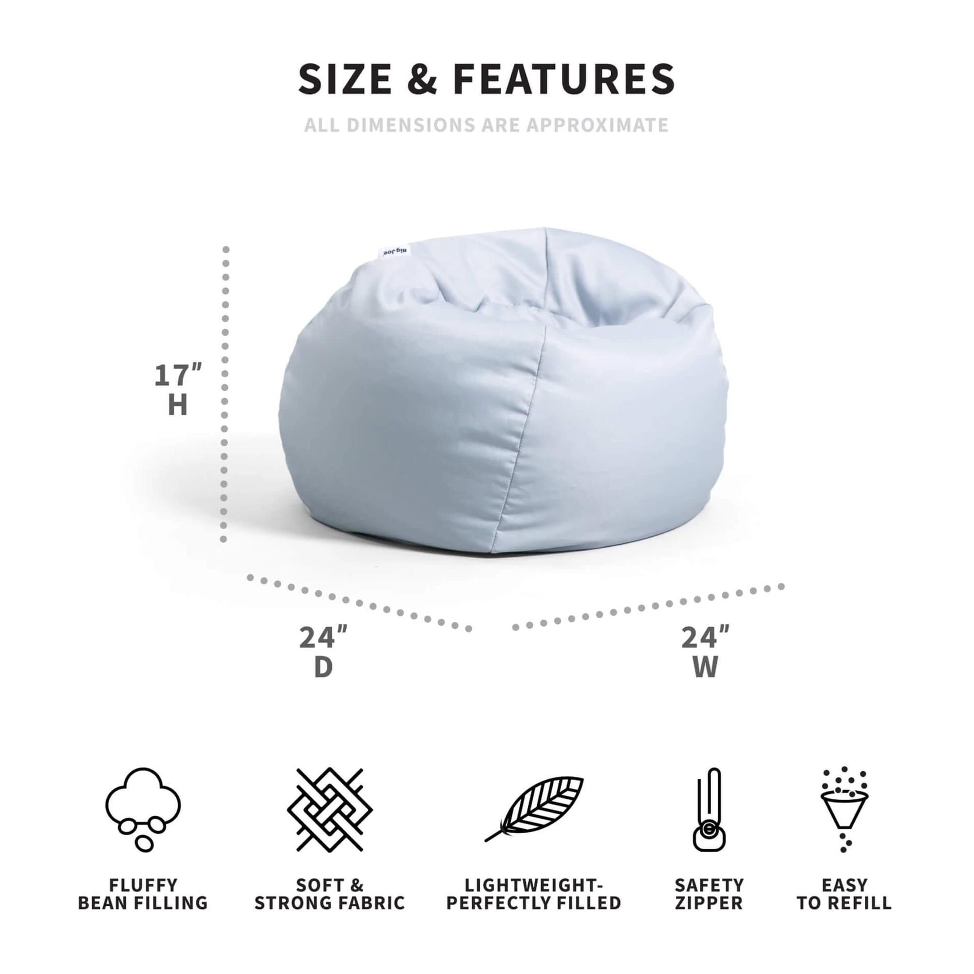 Comfort research bean bag fill new arrivals
