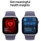 Apple Watch Series 11 (GPS) 42mm Aluminum Case with Purple Fog Sport Band - M/L in Silver and 2-Year AppleCare+, , large
