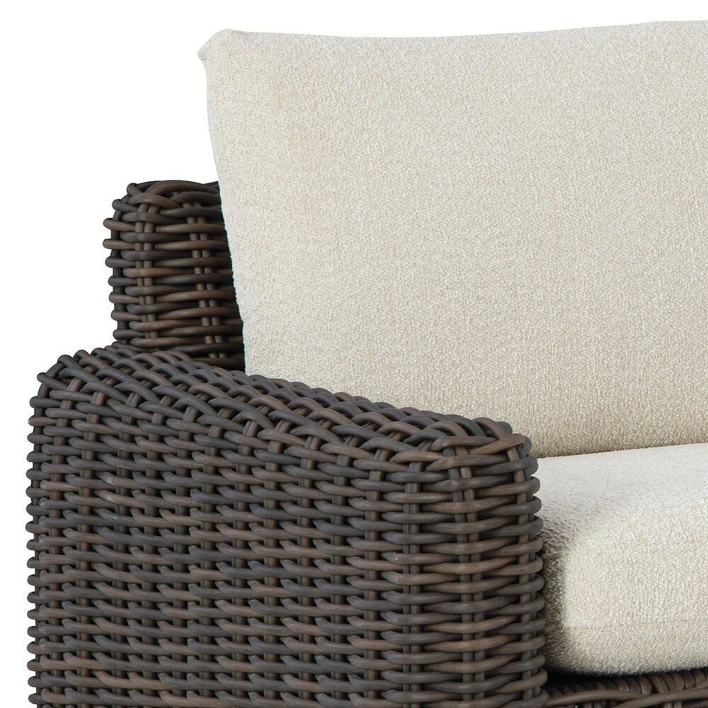 Ashley Kimora Swivel Glider Lounge Chair in Beige, , large