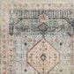 Magnolia Home Graham GRA-03 6"7" x 9"7" Blue and Antique Ivory Area Rug, , large
