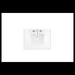 James Martin Vanities De Soto 30" Single Bathroom Vanity in Bright White with 3 cm White Zeus Quartz Top and Rectangular Sink, , large