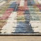 Oriental Weavers Tisdell TIS12 Multicolor 2"3" x 7"6" Runner, , large