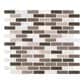 MS International Arctic Storm 12" x 12" Natural Stone Mosaic Sheet, , large