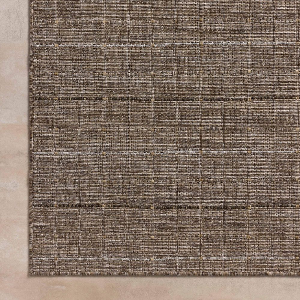 Loloi II Birch 11&#39;6&quot; x 15&#39; Natural and Bark Indoor/Outdoor Area Rug, , large
