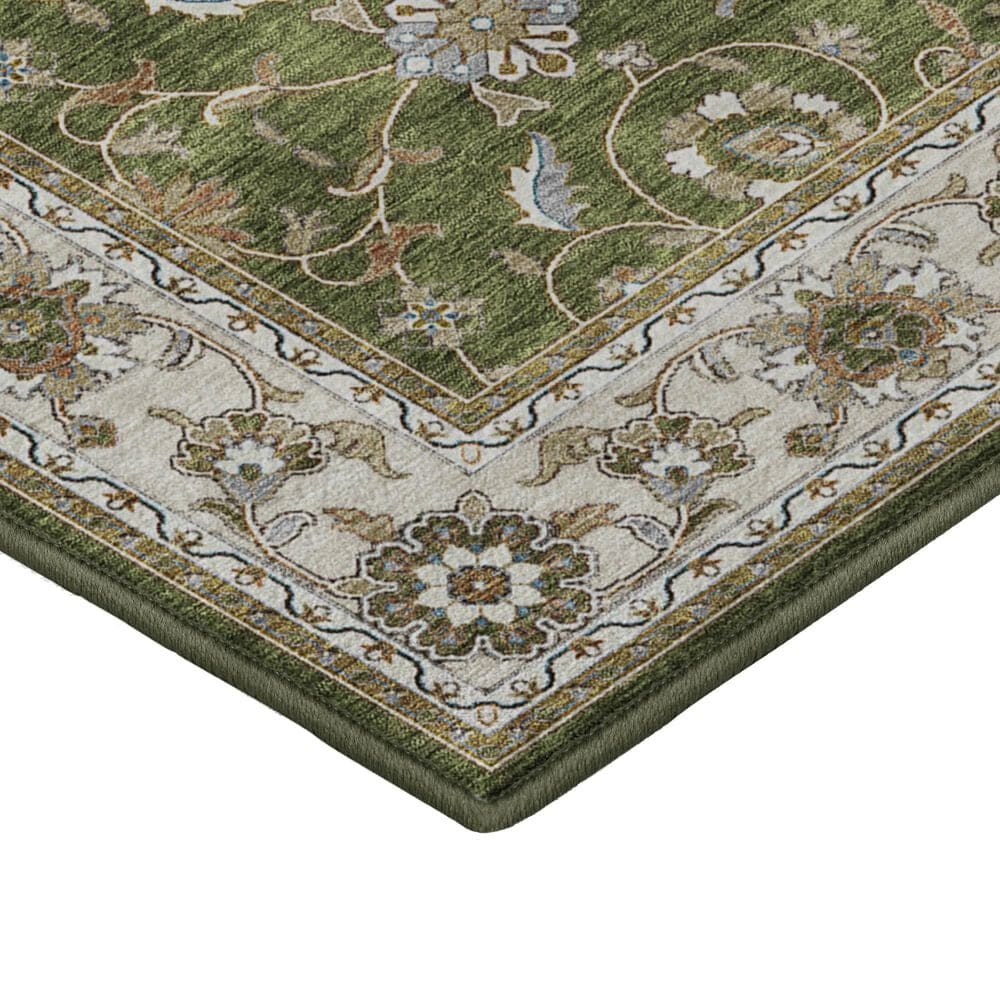 Dalyn Rug Company Hatay HY1 9&#39; x 12&#39; Olive Area Rug, , large