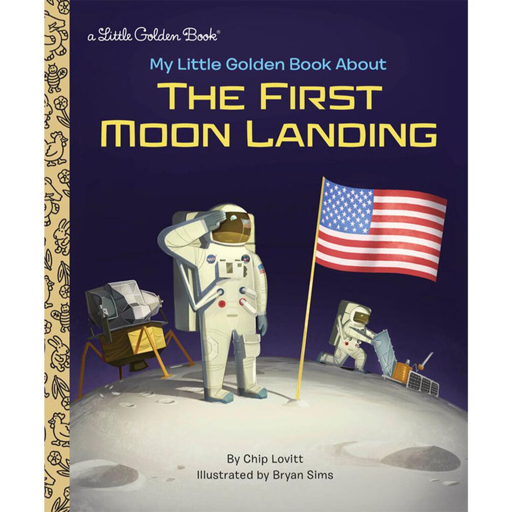 My Little Golden Book About the First Moon Landing, , large