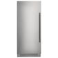 Fulgor Milano 700 Series 21.54 Cu.Ft. Built-In Fridge Column with Left Hinge in Stainless Steel, , large