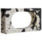 Uttermost Nouveau Coral Stone Sculpture in White and Black, , large