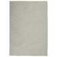 Nourison Positano 10" x 14" Light Grey Indoor/Outdoor Area Rug, , large