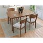 Ashley Tameride 5-Piece Rectangular Dining Set in Medium Brown, , large