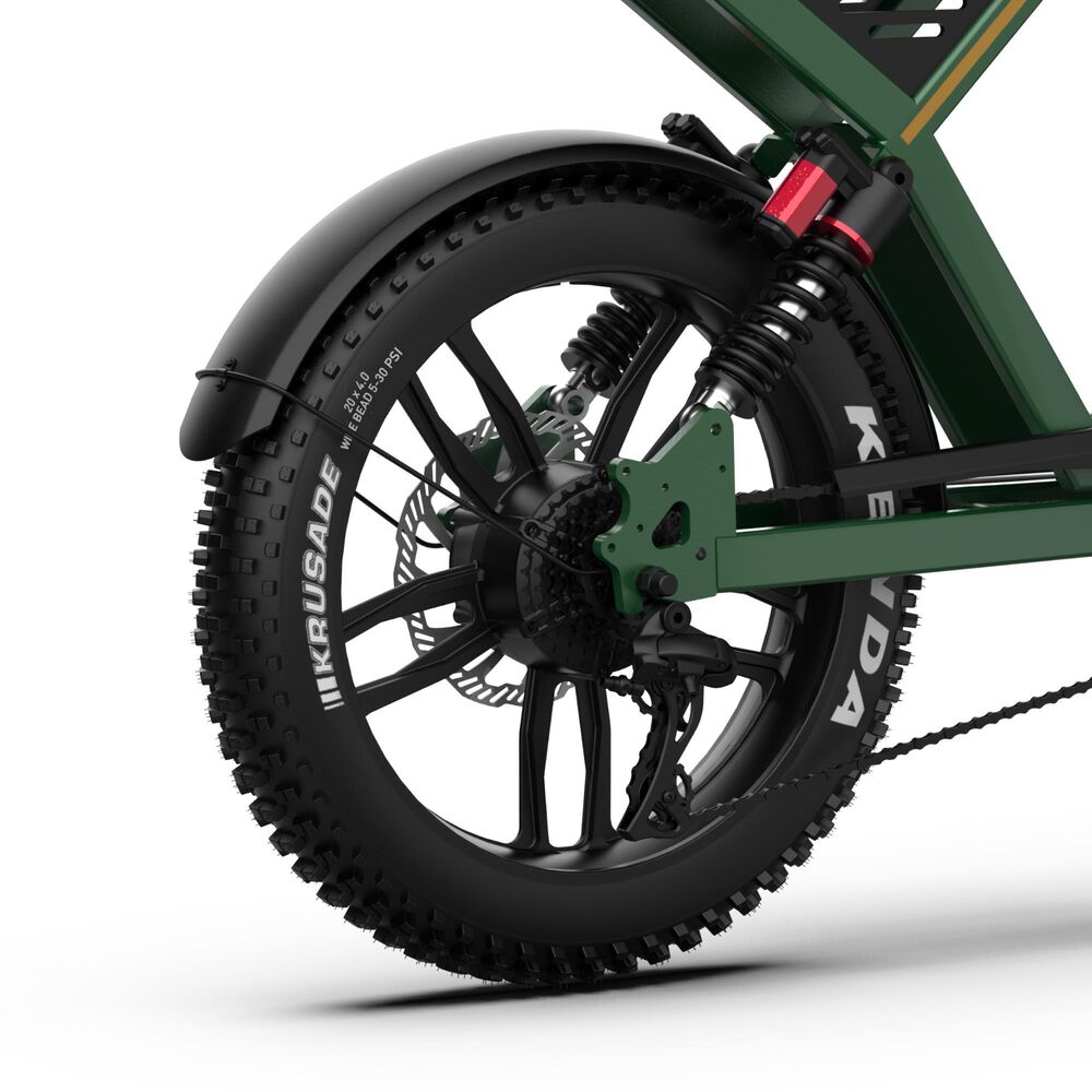 Navee KG05 Electric Bicycle in Green and Gold, , large