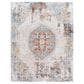 Surya Laila  12" x 15" Orange, Teal, Sage, Saffron, Gray and Cream Area Rug, , large