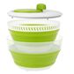 Progressive 3-Quart Collapsible Salad Spinner in Green, , large