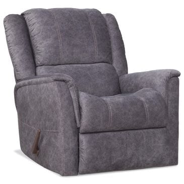 HomeStretch Viper Manual Rocker Recliner in Gunmetal, , large