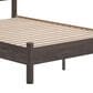 Ashley Pamytta Full Upholstered Panel Platform Bed in Rich Brown, , large