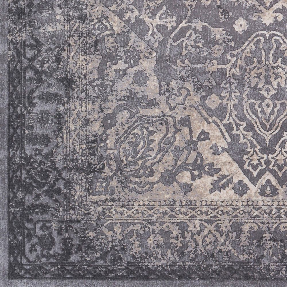 Surya Tibetan 9&#39;3&quot; x 12&#39;3&quot; Charcoal, Ivory and Tan Area Rug, , large
