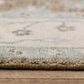 RIZZY Belmont 10" x 14" Brown, Ivory and Light Blue Area Rug, , large