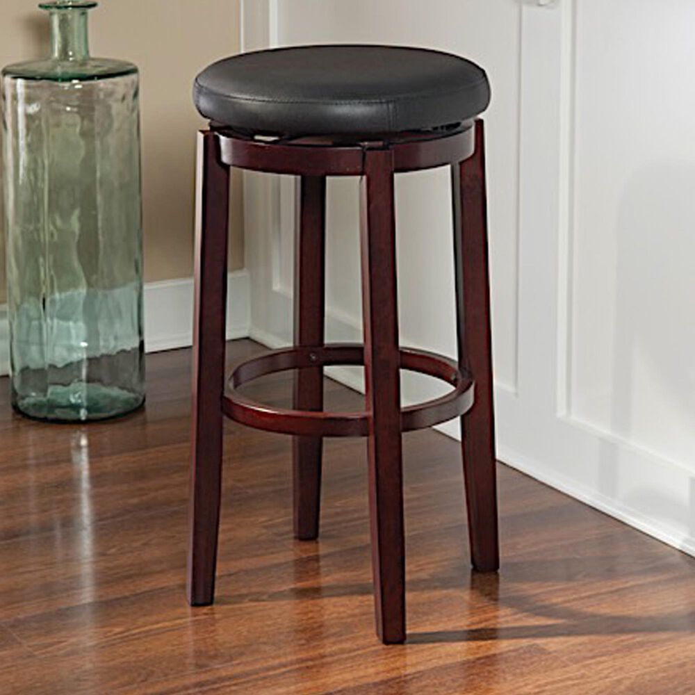 Linden Boulevard Maya 29" Barstool in Black, , large