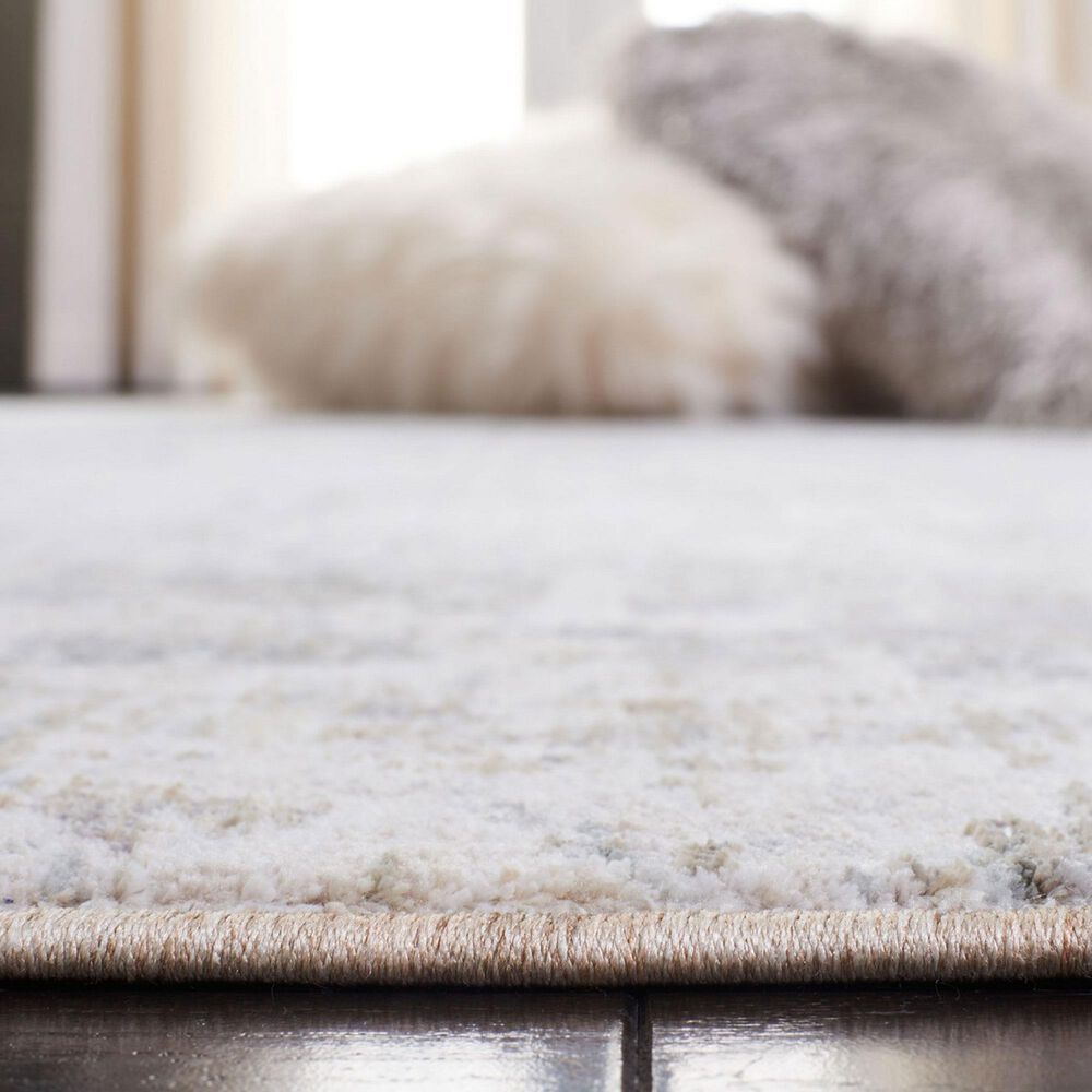Safavieh Webster WBS310G 4&#39; x 6&#39; Grey and Beige Area Rug, , large