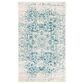 Safavieh Madison MAD603J 2"3" x 4" Teal and Ivory Scatter Rug, , large