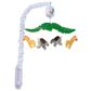 Lambs & Ivy Lollipop Jungle Musical Baby Crib Mobile in Grey, Gold and White, , large