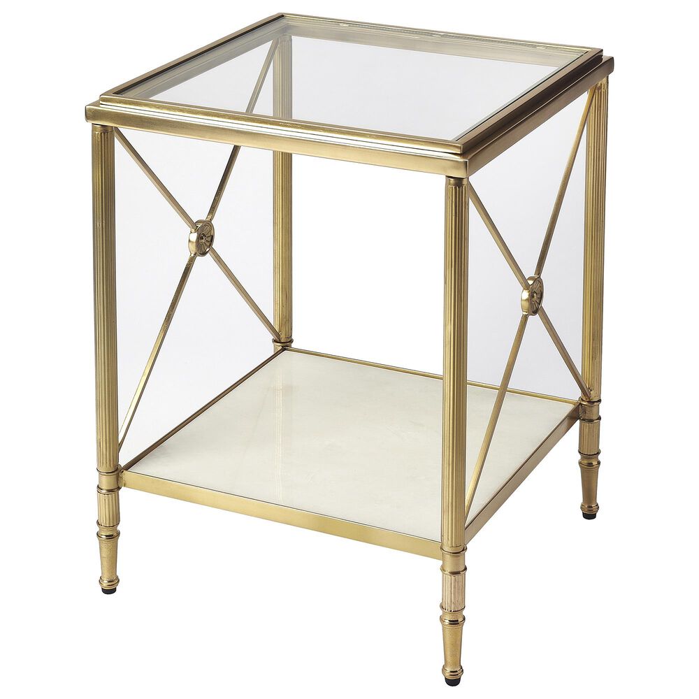 Butler Taren End Table in Gold, , large
