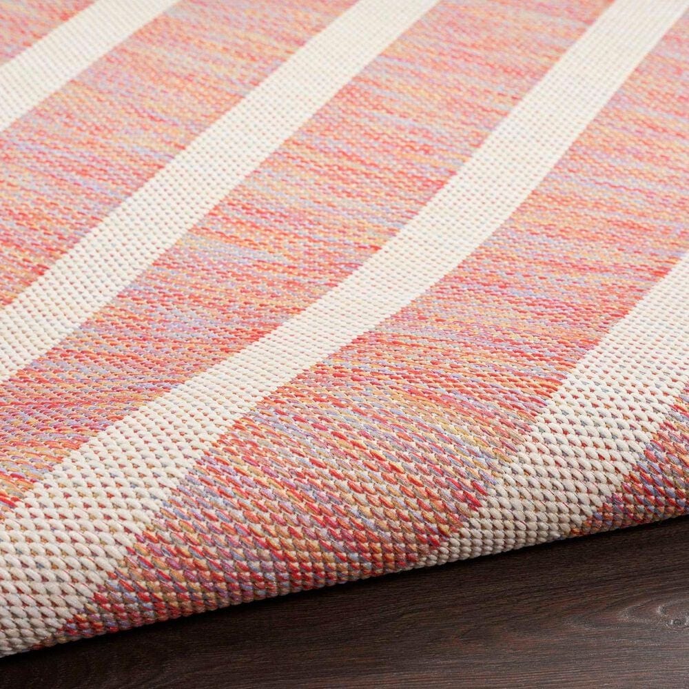 Nourison Positano POS03 Rainbow and Ivory 7&#39; x 10&#39; Indoor/Outdoor Area Rug, , large