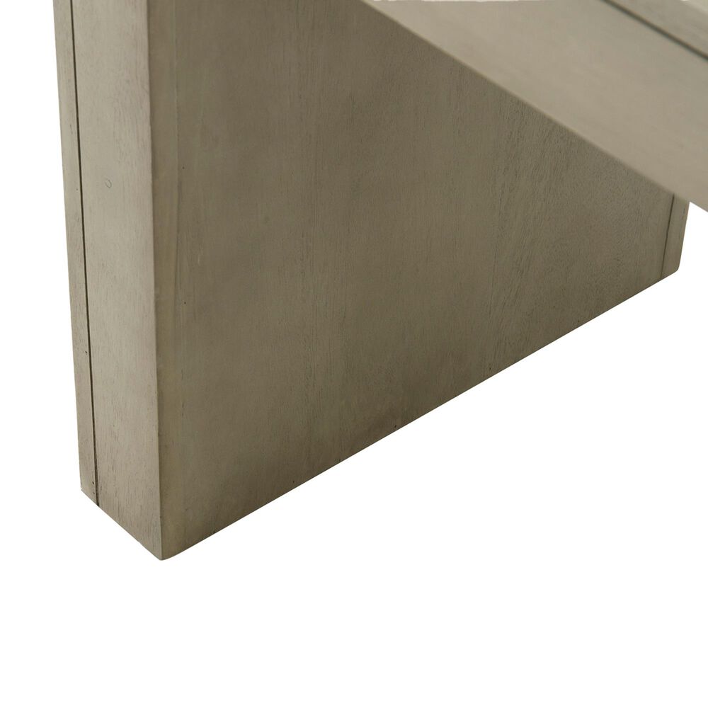 Hearth and Haven 63" Dining Bench in Grey and Taupe, , large
