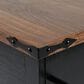 HOMLUX 55" Farmhouse Kitchen Island with Power Outlet in Black, , large