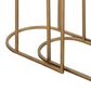 Uttermost 2-Piece Nesting Table Set in Brushed Brass, , large