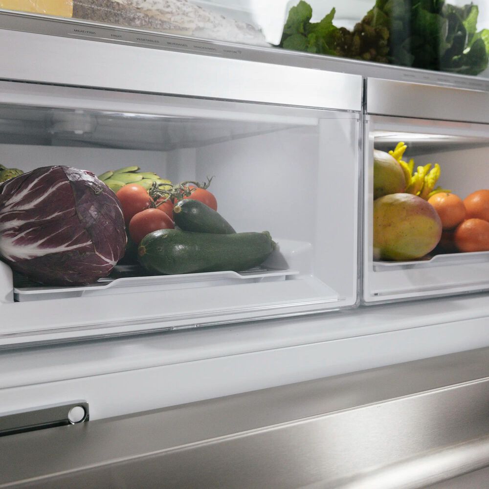 Thermador 36&quot; French Door Bottom Mount Refrigerator with Masterpiece Handle in Stainless Steel, , large