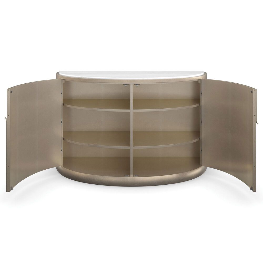 Schnadig Classic Meridian 2-Door Sideboard in White, Warm Reflections, Sunrise Frost and Golden Blond Leaf, , large