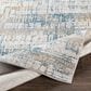 Surya Carmel 2" x 3" Camel, Mustard and Aqua Area Rug, , large